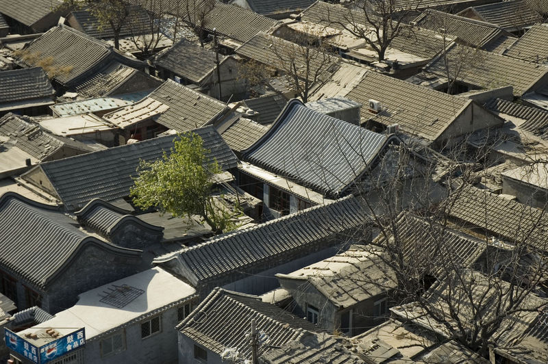 Những ngôi nhà cổ kín ở thành phố Bắc Kinh