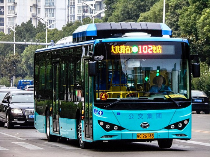Xe bus được xem là phương tiện giao thông phổ biến tại Trung Quốc
