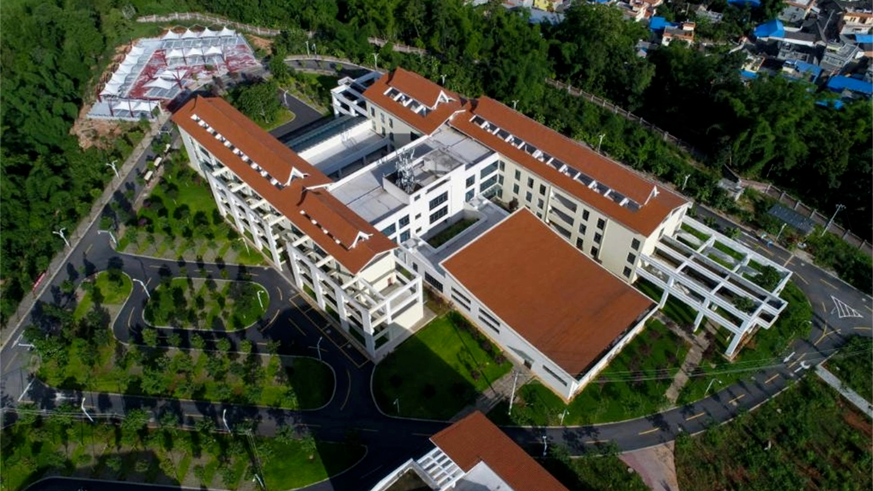 Trường Cao đẳng Sư phạm Đức Hoành nằm ở tỉnh Vân Nam