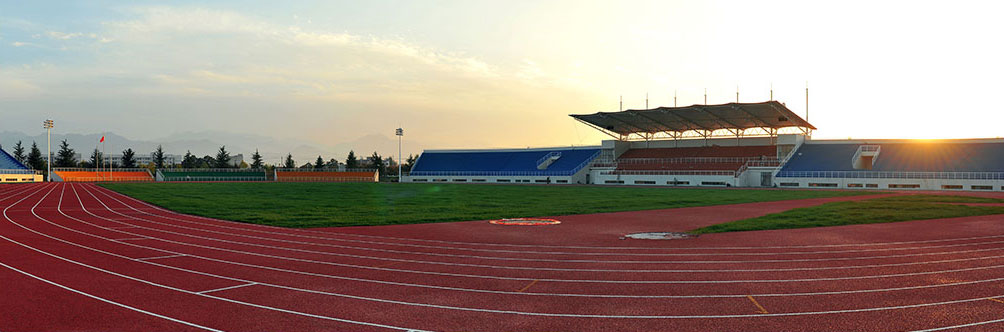 Sân vận động tại cơ sở Trường An của Trường Đại học Tây Bắc