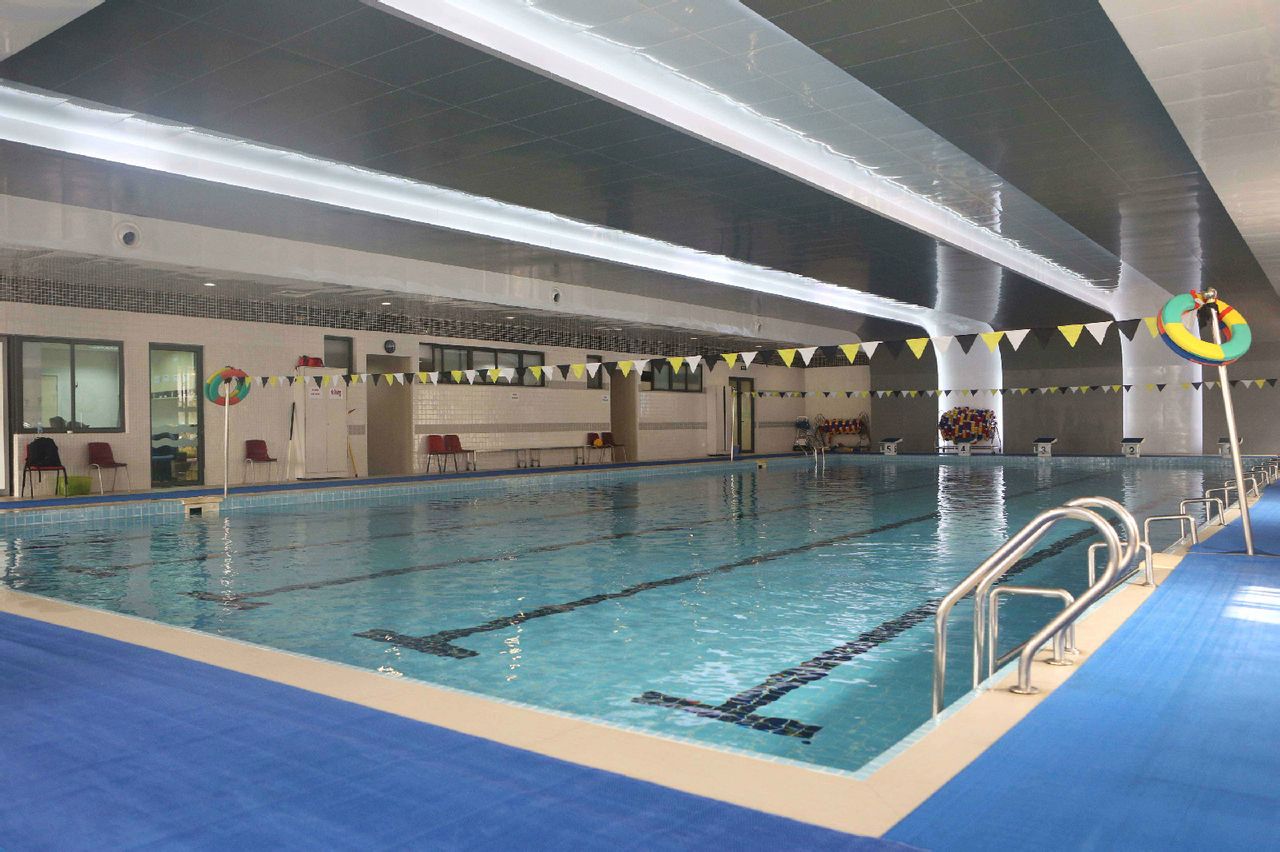 Bể bơi tiêu chuẩn dành cho các em học sinh yêu thích môn thể thao dưới nước